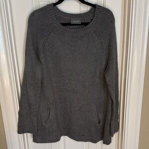 Wooden Ships Charcoal Crew Neck Sweater